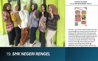 SMKN Rengel Masuk 20 Besar Rintisan Kelompok Usaha PERVEKT SMK 2025