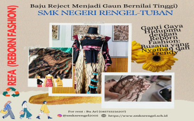 ReFa (Reborn Fashion): Baju Reject Menjadi Gaun Bernilai Tinggi